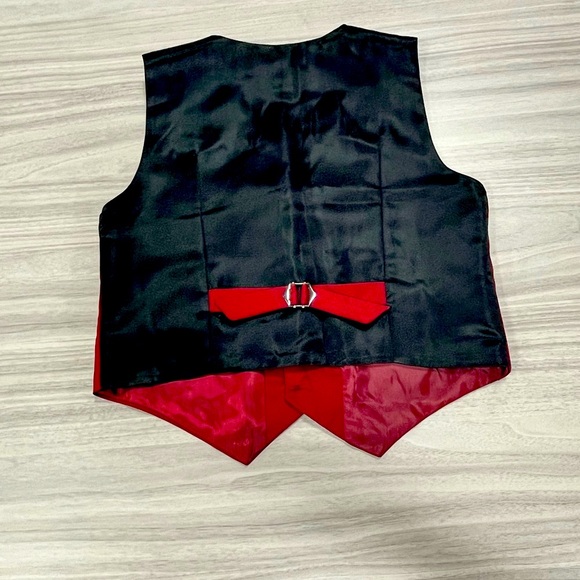 Boys Jacquard 3 Pieces Kids Slim Fit Suit - Picture 3 of 10